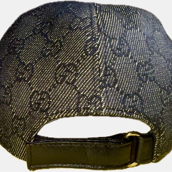 **SOLD**Gucci monogram denim hat**SOLD** - Picture 4 of 7